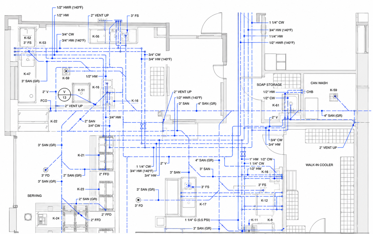 3D BIM pipe routing model